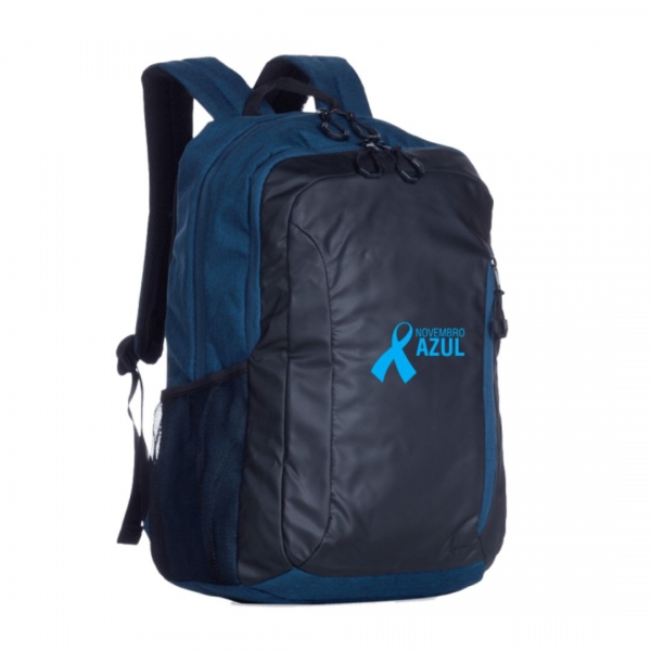 Mochila com Compartimento para Notebook – Novembro Azul