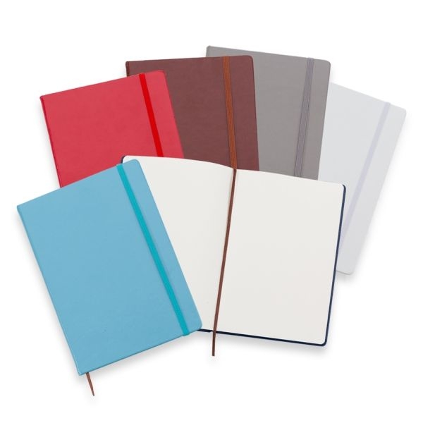 Caderneta / Caderno - Moleskine de Couro Sintético - Brinde