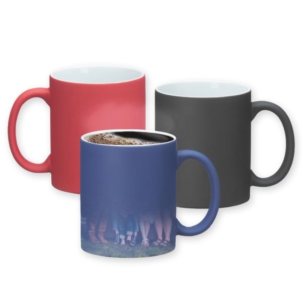 Caneca Mágica de Cerâmica 350ml - Variação por Temperatura - Brinde