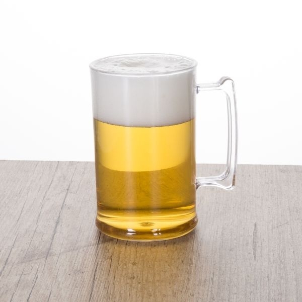Caneca em Acrílico Transparente 500ml - Brinde para Empresas