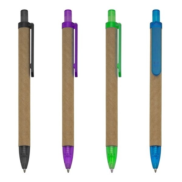 Caneta Ecológica de Papelão - Brinde Corporativo
