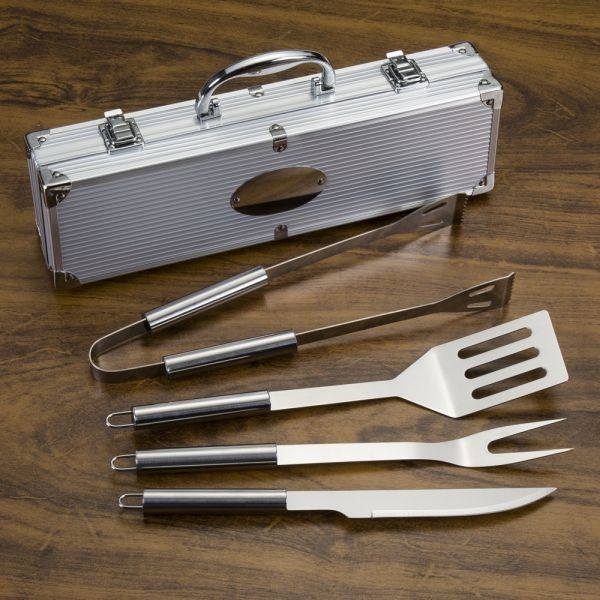 Kit para Churrasco com 4 Peças - Brinde Corporativo