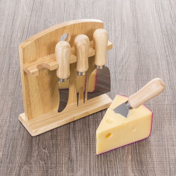 Kit para Queijos – 5 Peças – Brinde Promocional