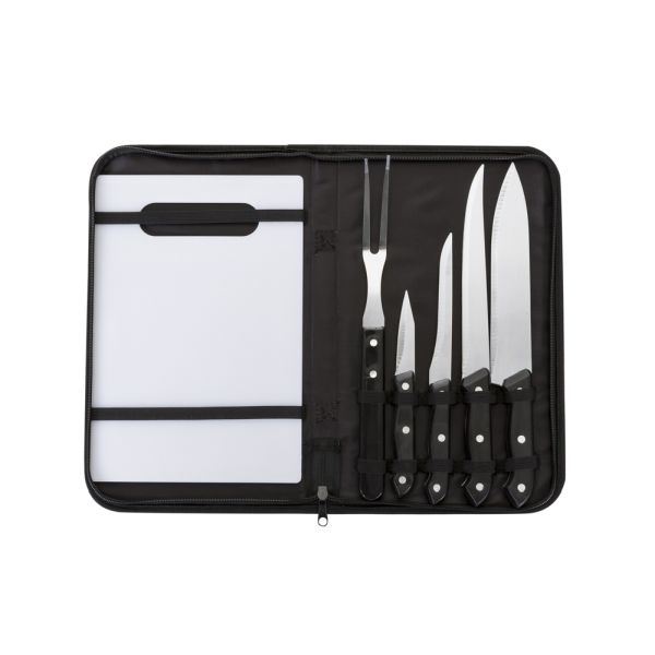 Kit para Churrasco com 6 Peças – Brinde para Empresas