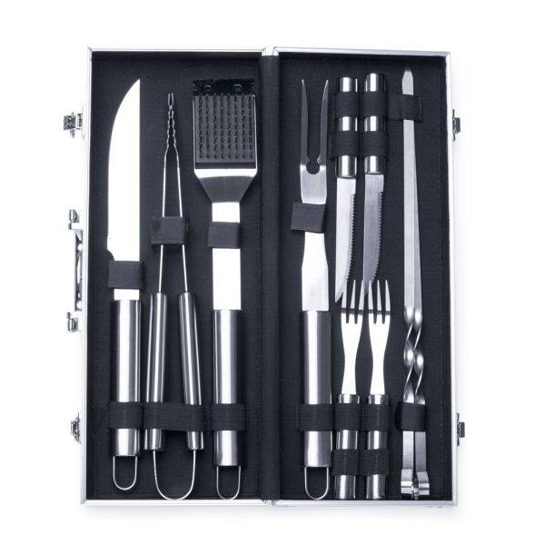 Kit para Churrasco com 10 Peças - Brinde Corporativo