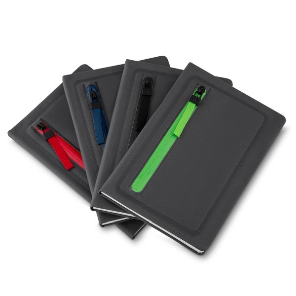Caderno de Anotações com Bolso - Brinde Corporativo