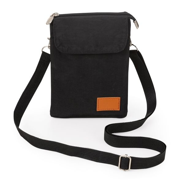 Mini Bolsa Transversal de Nylon - Brinde Corporativo
