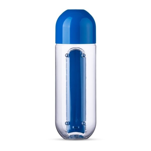 Squeeze Plástico 700ml c/ Porta Comprimido - Brinde Corporativo