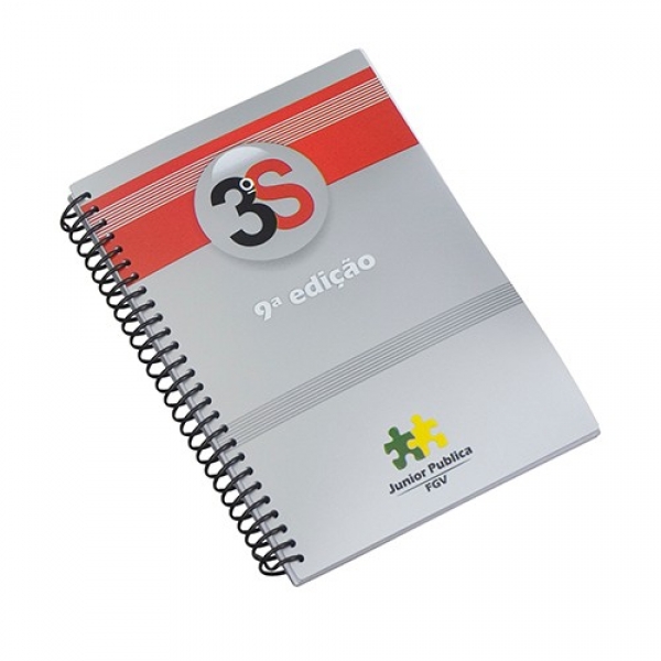 Caderno Capa em PP - Brinde Corporativo