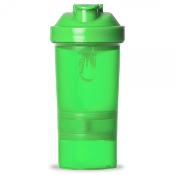 Coqueteleira 400ml Porta Suplementos - Brinde